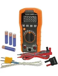 Klein Tools MM400 10A 40M Auto Ranging Digital Multimeter 600V Meter NEW