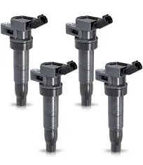 ENA Set of 4 Ignition Coil Pack Compatible with Hyundai Kia Santa Fe Sonata T...