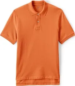 Lands' End School Uniform Short Sleeve Mesh Polo Shirt