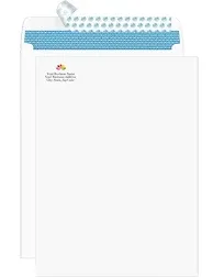 Aimoh 9 x 12 Self Seal Security White Catalog Envelopes