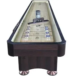 Playcraft Woodbridge 2 Piece Construction Shuffleboard Table Espresso