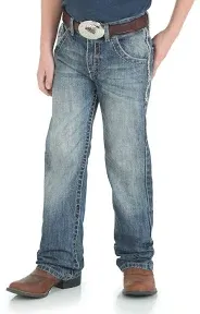 Wrangler Boys' 42 Vintage Low Rise Slim Fit Boot Cut Jeans (Sizes 1T-7) - Breaking Barriers