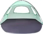 Whitefang Beach Tent Anti-UV Portable Sun Shade Shelter for 3 Person, Extendable