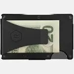 The Ridge Wallet - Aluminum Money Clip - Royal Black