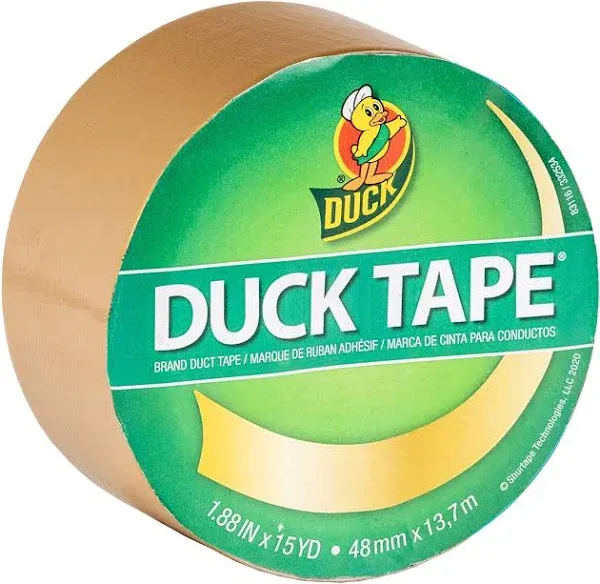 NEW Duck Brand 1.88 in. x 20 yd. Duct Tape White Heavy Duty Strong Packing