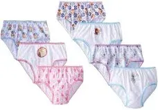 7 Pack Girls Sz 4 -Day of Week- Disney FROZEN Brief Underwear