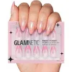 Glamnetic Short Almond Press-On Nails Set in Blueberry Icing