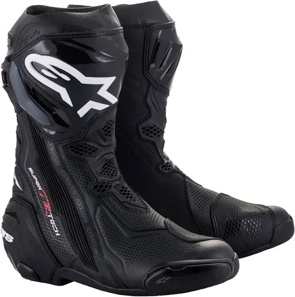 Motorcycle Boots 46 - Alpinestars Supertech R 2021 Vented - Black