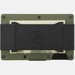 NEW Wallet Aluminum Cash Strap Matte Olive