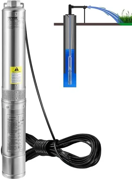 VEVOR Deep Well Submersible Pump