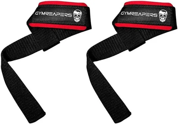 Gymreapers Lifting Wrist Straps Weightlifting, Bodybuilding Powerlifting NEW