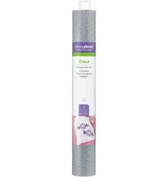 Cricut Iron-On Glitter Vinyl 12"X19" Roll-Silver