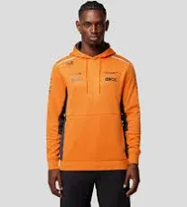 McLaren F1 Men&#039;s 2023 Team Hooded Sweatshirt Large Papaya