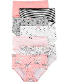 Kid 7-Pack Unicorn Print Stretch Cotton Underwear