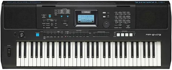 Yamaha PSR-E473 61-Key High-Level Portable Keyboard