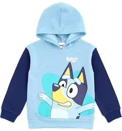 Bluey Toddler Boys Fleece Pullover Hoodie