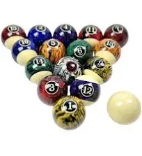 Billiard Balls Set 16 Pool Table Balls Resin Ball 2-1/4&#034;(Several Style 