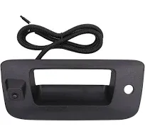 AA Ignition Replacement Tailgate Handle Trim Bezel with Backup Rear View Silverado Camera