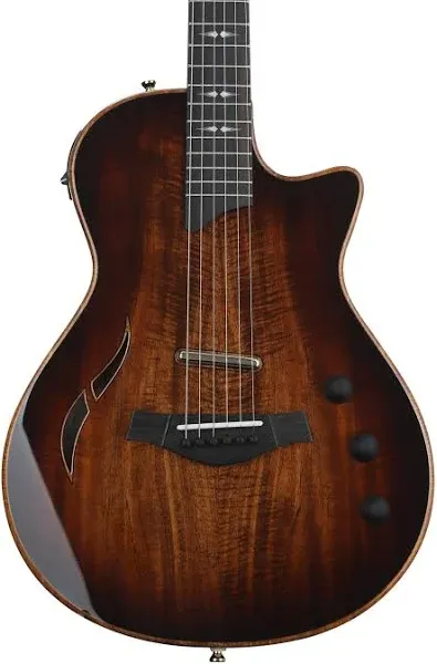 Taylor T5z Custom Koa Hollow-Body Electric-Acoustic Guitar w/ Armrest - Shaded Edgeburst