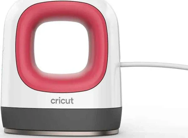 Cricut EasyPress Mini, Raspberry - Compact Handheld Heat Press Machine