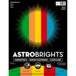 Astrobrights® Color Cardstock -"Primary" Assortment, 65 lb Cover Weight, 8.5 x 11, Assorted Primary Colors, 100/Pack