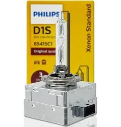 PHILIPS D1S 4300K HID Xenon Headlight Bulb 85415 35W Germany HID Xenon Bulb