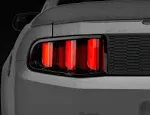 Raxiom 405839 - 10-12 Ford Mustang Vector V2 LED Tail Lights - Gloss Black Housing (Clear Lens)