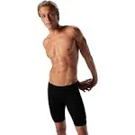 Speedo Men's Solid Endurance Jammer 30 Black