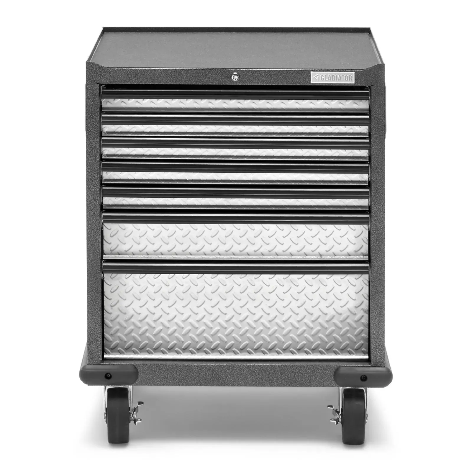 Gladiator Premier Silver Pre-Assembled 7 Drawer Modular Tool Storage Cabinet