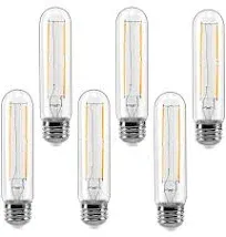 TopLeder E26 LED Bulbs 6-Pack Dimmable LED Light Bulbs 40W 4W 2700K Soft White