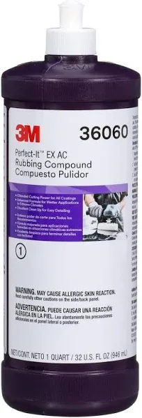 3M Products EX RUBBING COMPOUND 36060