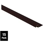 Simply Conserve DS060N-B 7-ft x 1-1/2-in x 7/8-in Brown PVC /foam Door Weatherstrip (15-Pack)