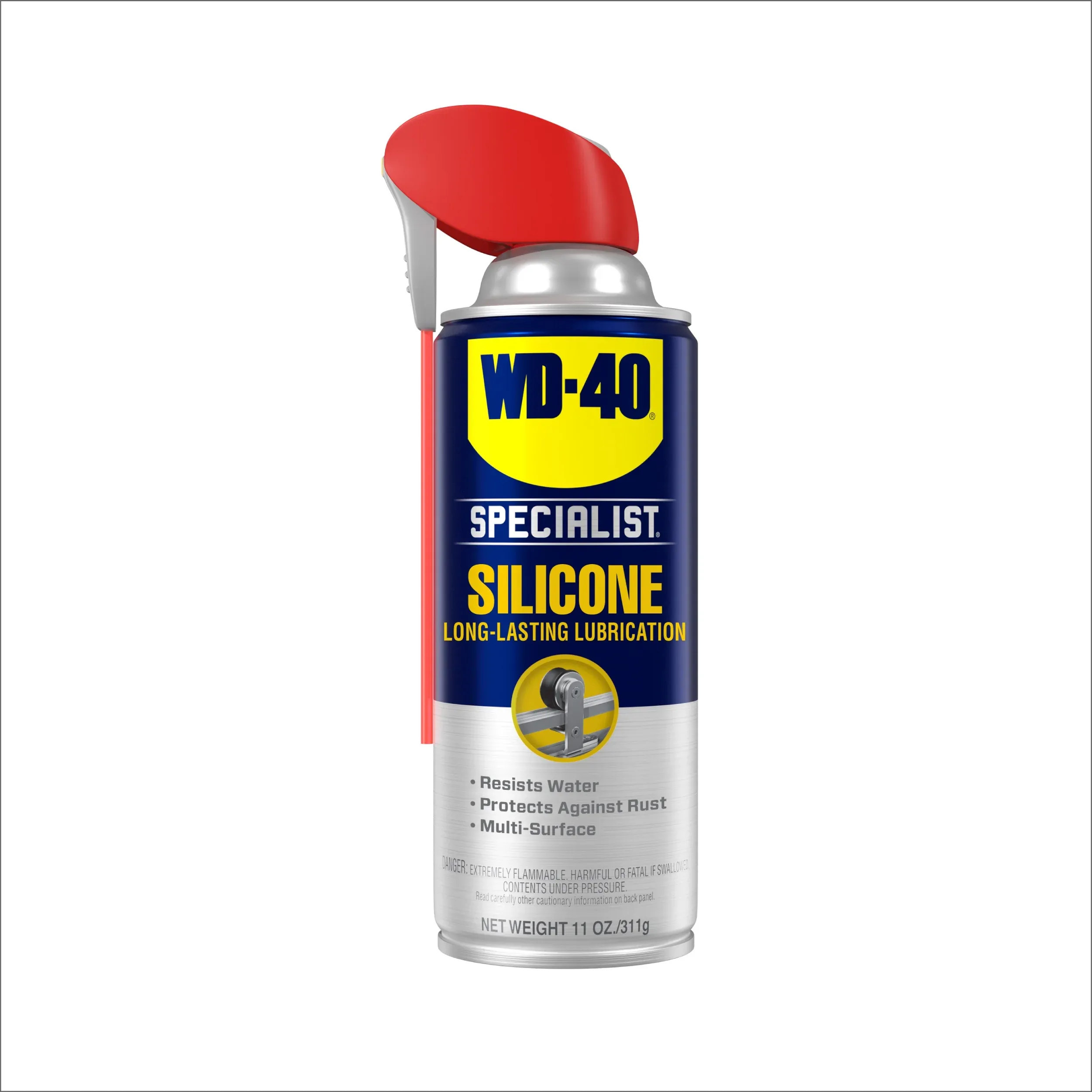 WD-40® Specialist® Water Resistant Silicone Lubricant, 11 Oz