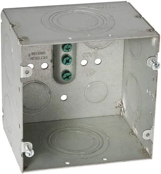 Hubbell-Raco 260 Square Data Electrical Box