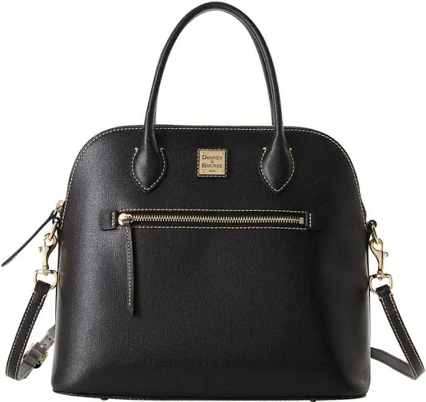 Dooney &amp; Bourke \nLarge Domed Satchel…BLACK