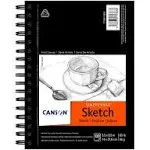 Canson Universal Heavy-Weight Sketch Pad, 100 Sheets/Pad, 5-1/2" x 8-1/2"