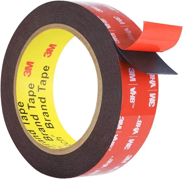 EMITEVER Double Sided Tape, Heavy Duty Mounting Tape, 165ft x 094IN Adhesive Foam Tape Made with 3M VHB for Car Decor, Outdoor Home Offic