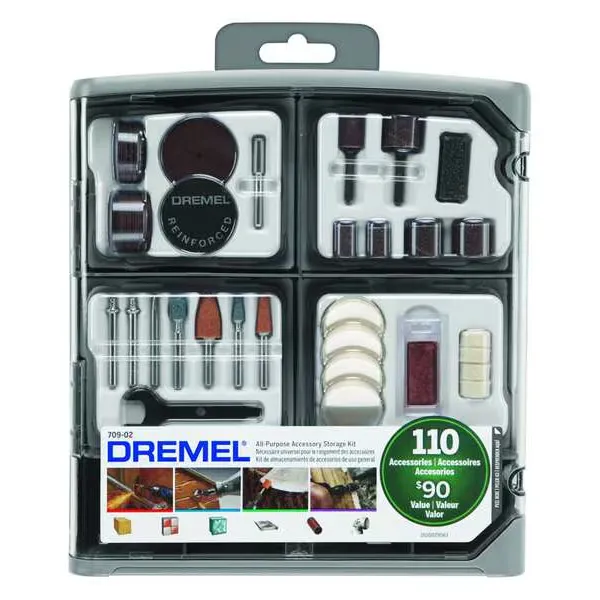 Dremel 110 Piece Accessory Kit 709-02