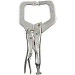 Irwin 17 Heat-Treated Alloy Steel Vise Grip Locking C-Clamp 6 L x 2-1/8 in.