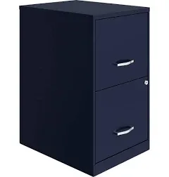 Lorell Soho 18" 2-Drawer File Cabinet