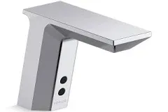 Kohler Geometric Touchless Faucet with Insight Technology and Temperature Mixer K-13468-CP