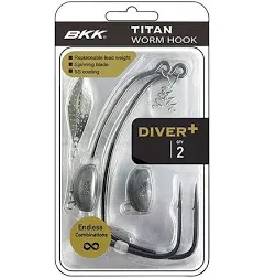 BKK Titan Diver+ Weighted Swimbait Hook