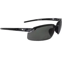 Crossfire 2941420 ES5 Black/Smoke Polarized 2.0 Diopter Safety Glasses