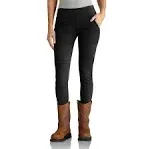 Carhartt Women's Force Fitted Midweight Utility Legging - Black