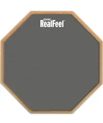 Evans RealFeel Double Sided Practice Pad 6&#034; Surface RF6D Gum/Rubber Surface