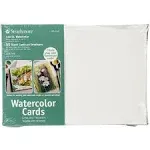 Strathmore Cards & Envelopes 5"X6.875" 50 Pkg Watercolor