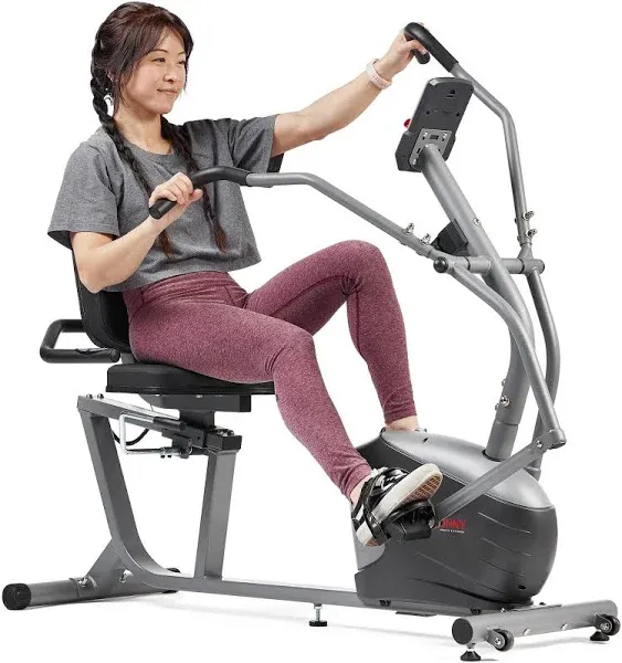 Sunny Health & Fitness Performance Recumbent Bike