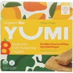 Yumi Organic Strawberry Rhubarb Bars