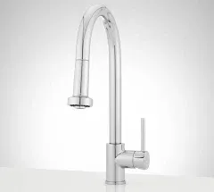 Signature Hardware Ridgeway Single Handle Pull-Down Kitchen Faucet