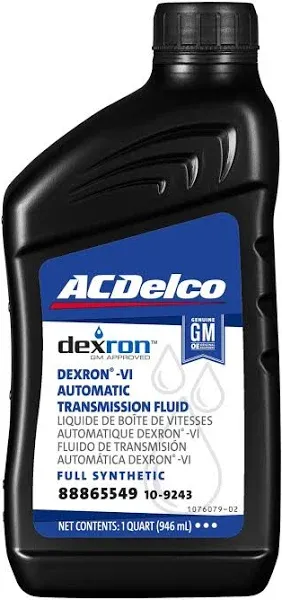 ACDelco Dexron VI Full Synthetic Automatic Transmission Fluid